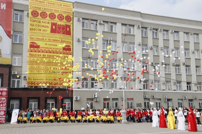 Столица Республики приняла участие в массовом флешмобе