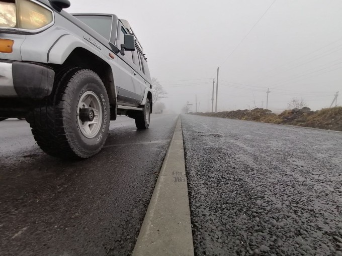 Завершился ремонт автодороги по улице Трассовой