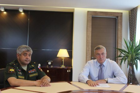 Борис Албегов и командующий 58-й армии  Евгений Никифоров провели рабочую встречу 