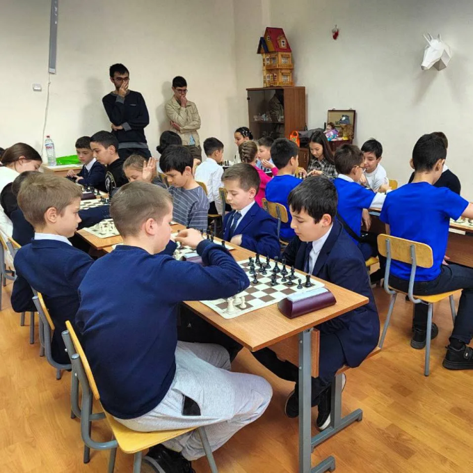 Во Владикавказе прошел открытый шахматный турнир «Юные шахматисты» 