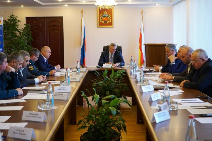 Во Владикавказе обсудили безопасность города в  период проведения новогодних праздников 