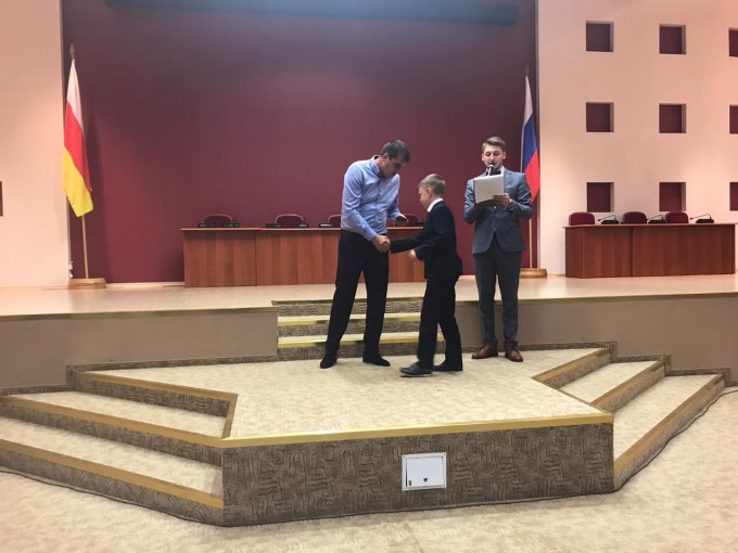 Во Владикавказе состоялось вручение знаков отличия ГТО 