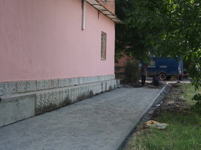 Продолжаем ремонтные работы на улице Бутаева от улицы Тельмана до Интернациональной