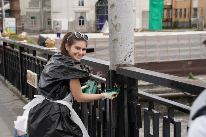 Владикавказ принял участие в очередном общереспубликанском субботнике