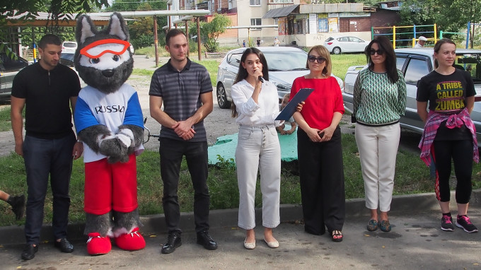 «Дворовые игры» радуют маленьких горожан