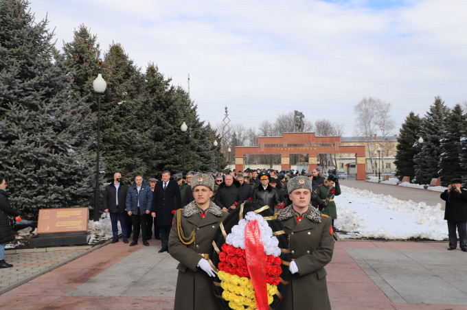 День защитника Отечества отметили во Владикавказе
