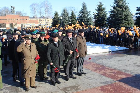 Во Владикавказе прошла акция, приуроченная к Дню Героев Отечества