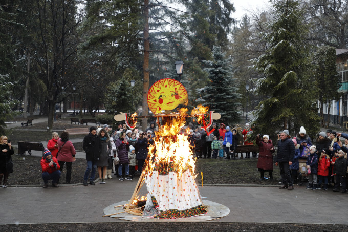 Во Владикавказе отпраздновали «Широкую Масленицу»
