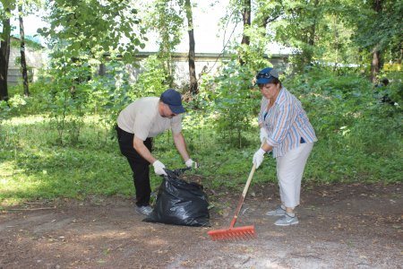 В столице Северной Осетии состоялся масштабный субботник