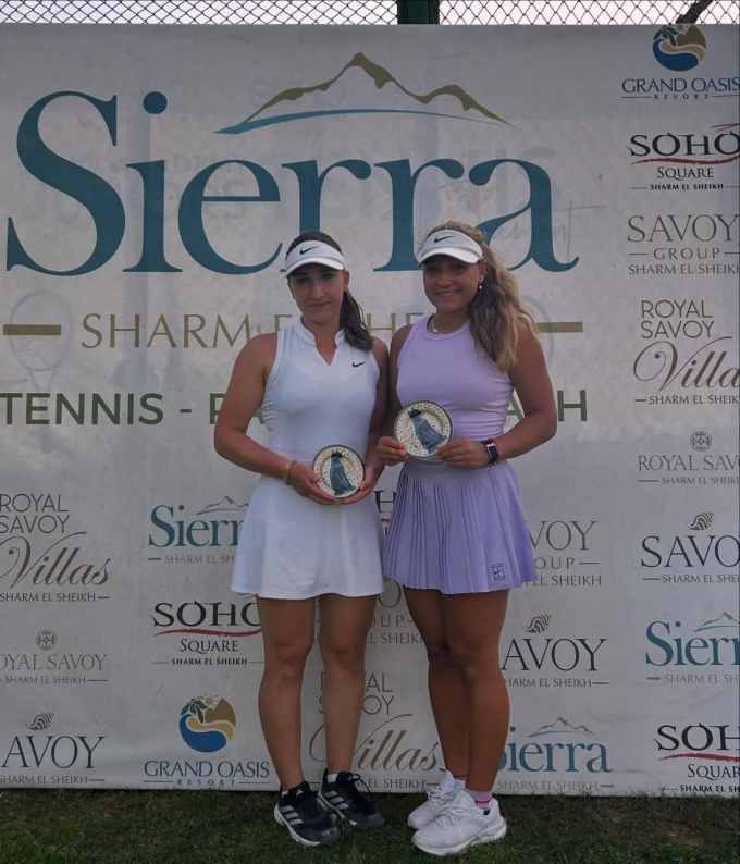 Воспитанница владикавказской академии «Асгард» Полина Конева завоевала «серебро» на дебютном профессиональном турнире ITF в Египте