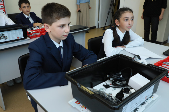 В СОШ №27 открылся детский технопарк «Кванториум»