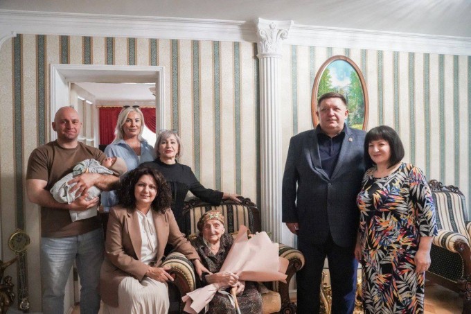 Одна из старейших жительниц Владикавказа Соня Козаева отмечает сегодня 100-летие