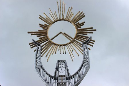 Завершена реставрация монумента «Фатима, держащая солнце»