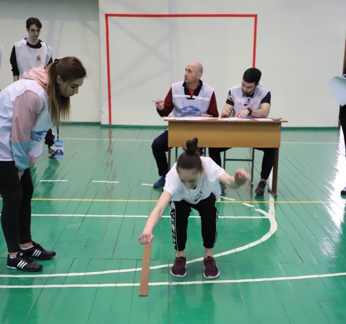  В 46-й школе Владикавказа проходят «Президентские состязания».