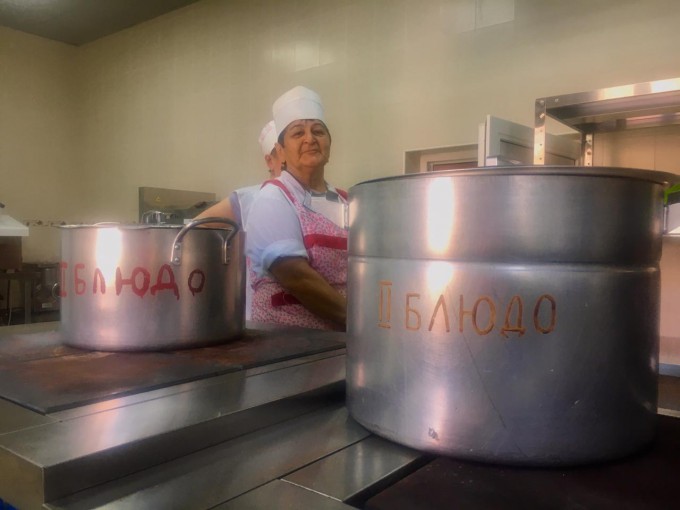 Благодаря спонсорам впервые за 55 лет отремонтирован пищеблок Детского сада № 46