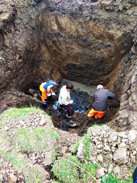 В пос.Карца восстанавливается канализационная линия