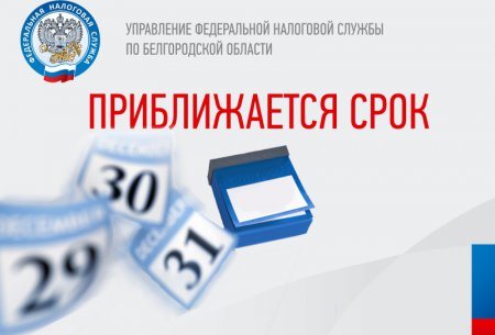 Напоминание о приближении сроков уплаты имущественных налогов с физических лиц за 2016 год