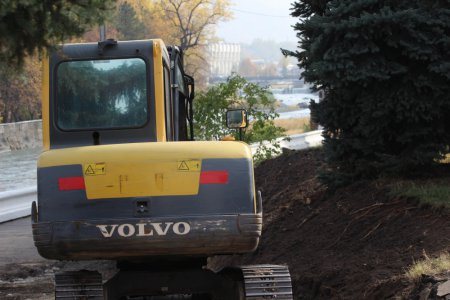 На набережной реки Терек начаты работы по реконструкции