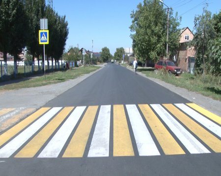 В поселке Заводской завершена работа по строительству дороги на ул. Эльхотовская