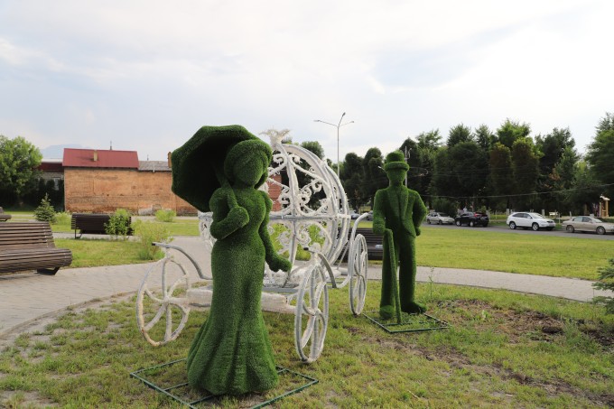 Во Владикавказе появился новый арт-объект.