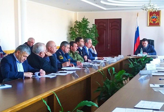 Во Владикавказе рассмотрены вопросы безопасности во время проведения новогодних праздников