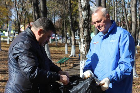 Владикавказ принял участие в общереспубликанском субботнике