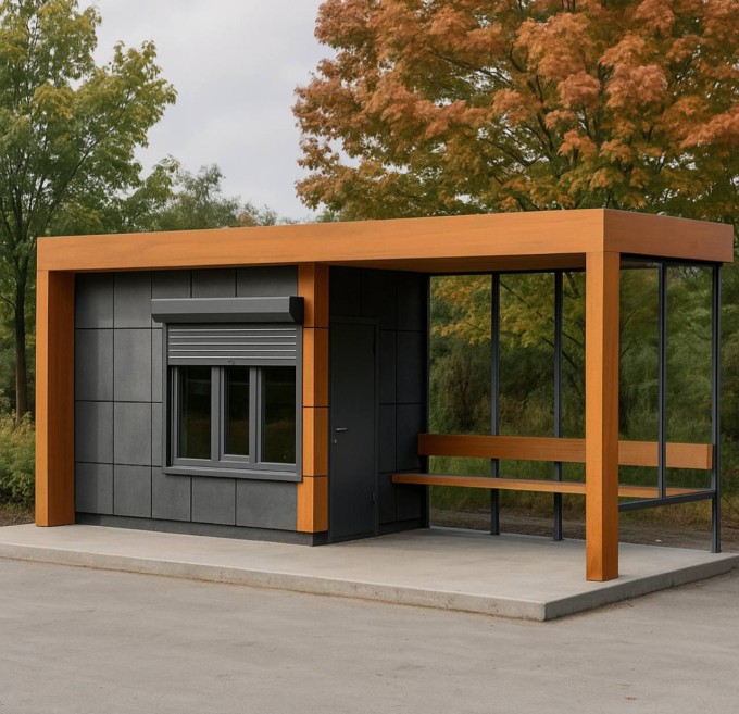 На проспекте Коста, 283 заменят торгово-остановочный комплекс 